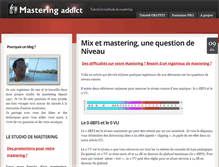 Tablet Screenshot of mastering-addict.com